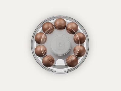 Boule dispenser blanc 9